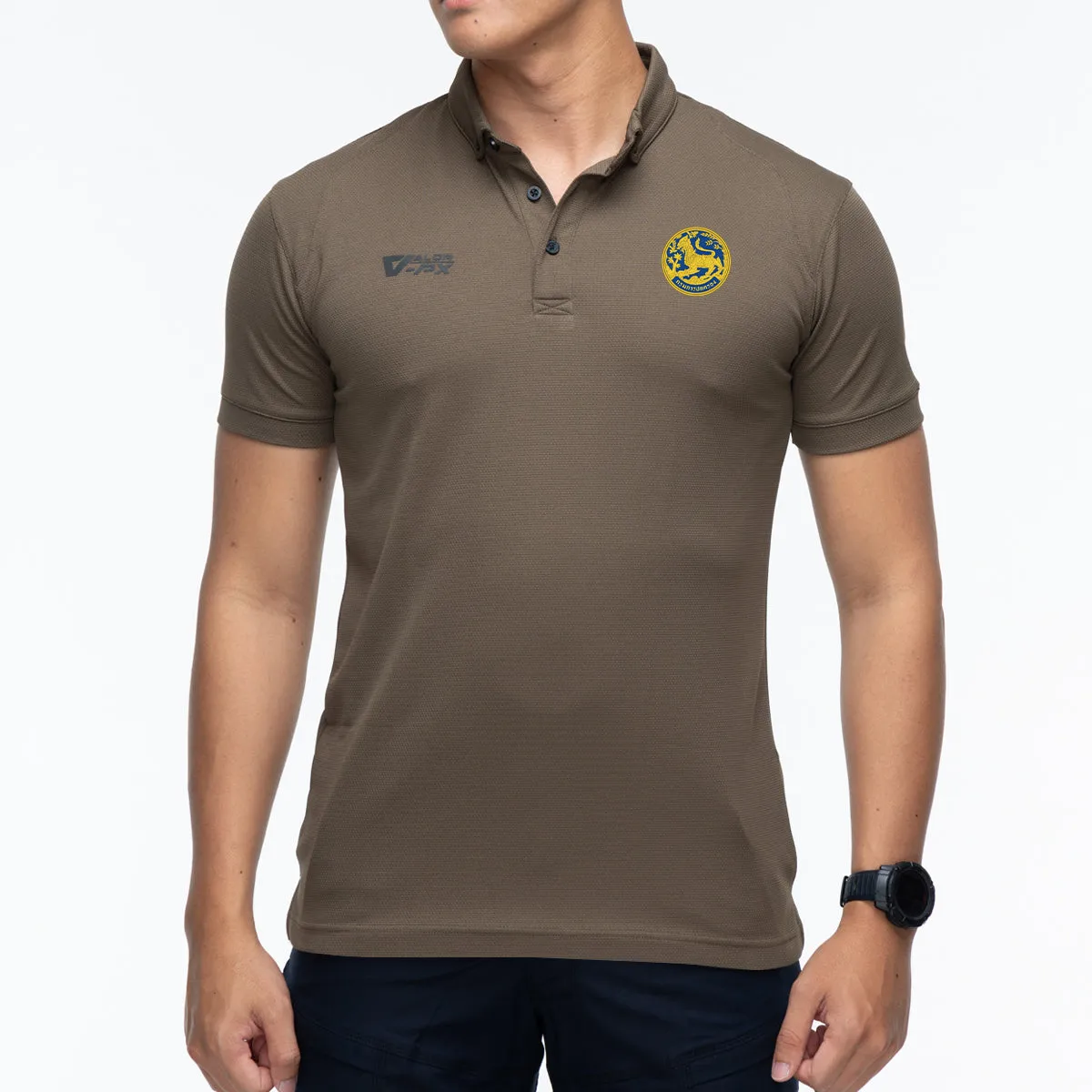(สกรีนโลโก้ฟรี) หน่วยงานภายใน กรมการปกครอง Valor PX เสื้อโปโล Polo Shirt