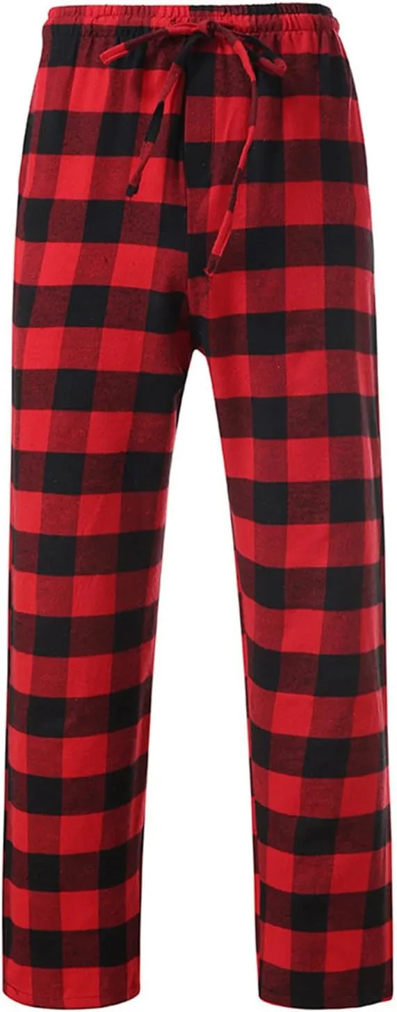 2 Pack Men's Sweatpants Open Bottom Straight Leg Track Pants Loose Fit Fleece Joggers Sweatpants with Pockets