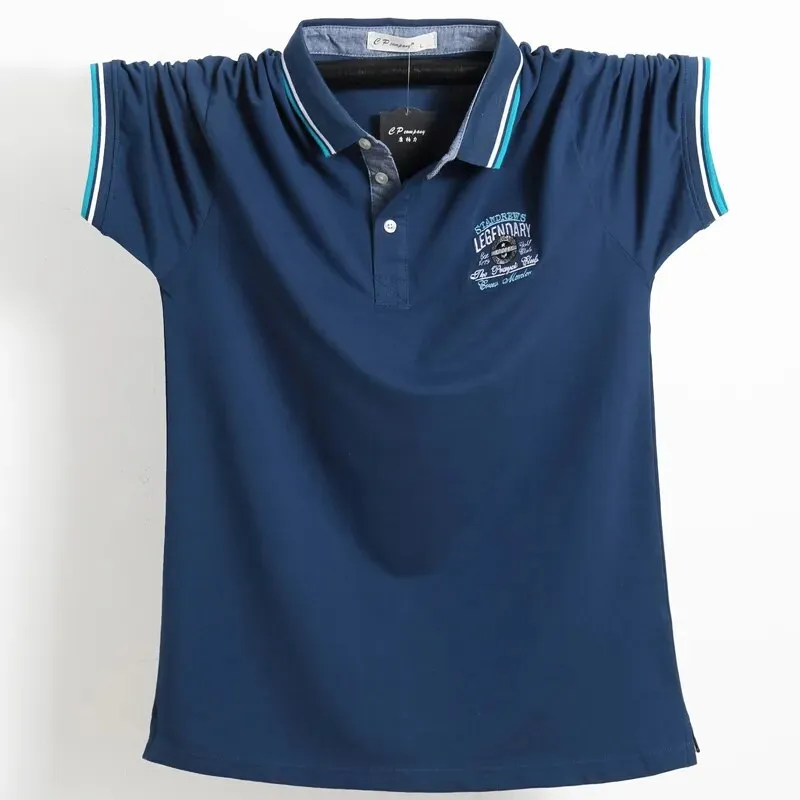 5XL Purple Polo - Badge Business Office Shirt