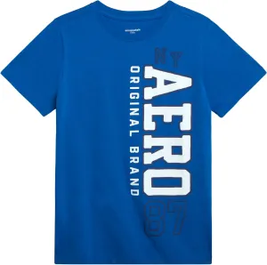 AEROPOSTALE Boys Graphic Tees - Crewneck Pullover Short Sleeve Shirt Casual Tops Kids Youth Graphic Tee for Boys (Size: 8-16)