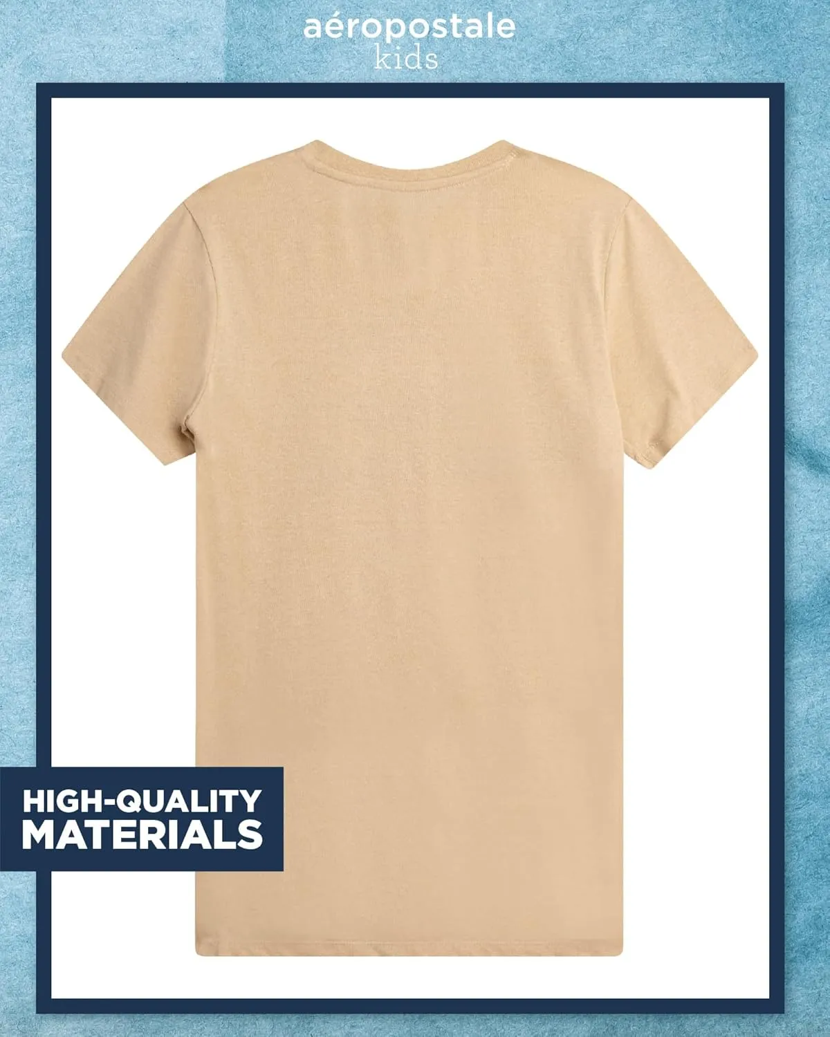 AEROPOSTALE Boys Graphic Tees - Crewneck Pullover Short Sleeve Shirt Casual Tops Kids Youth Graphic Tee for Boys (Size: 8-16)