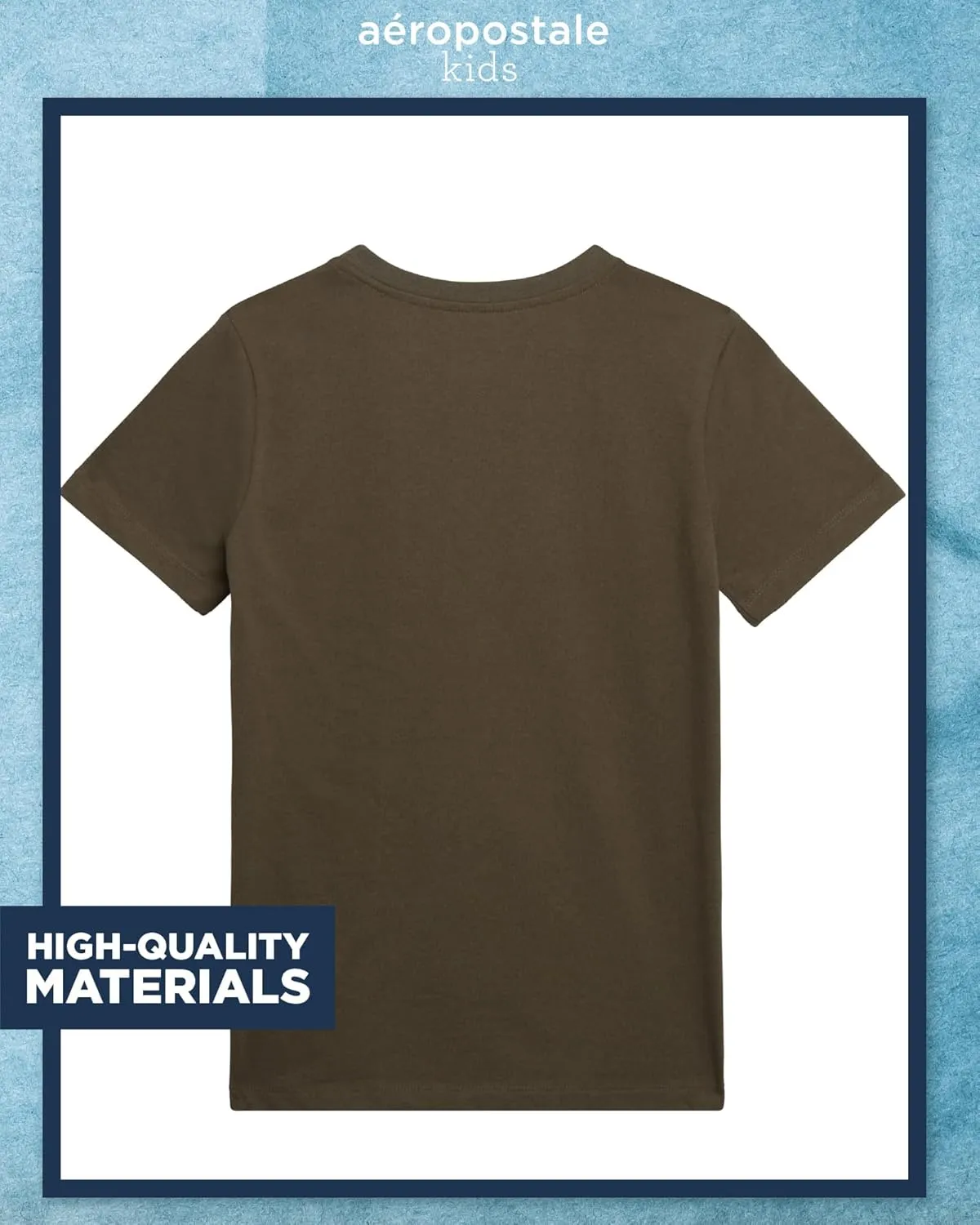 AEROPOSTALE Boys Graphic Tees - Crewneck Pullover Short Sleeve Shirt Casual Tops Kids Youth Graphic Tee for Boys (Size: 8-16)
