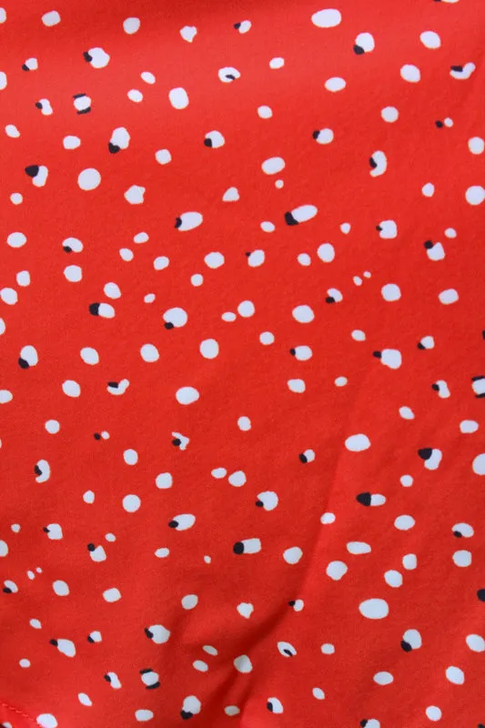 AMALFI POLKA DOT MINI SKIRT