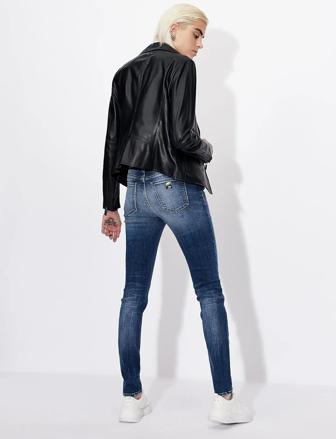 Armani Exchange Women's Classic Denim Skinny Jeans