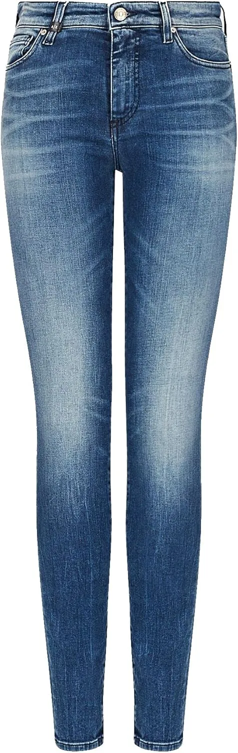 Armani Exchange Women's Classic Denim Skinny Jeans