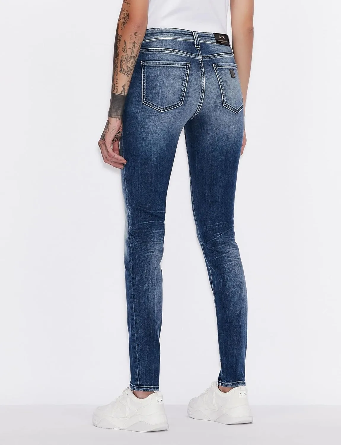 Armani Exchange Women's Classic Denim Skinny Jeans