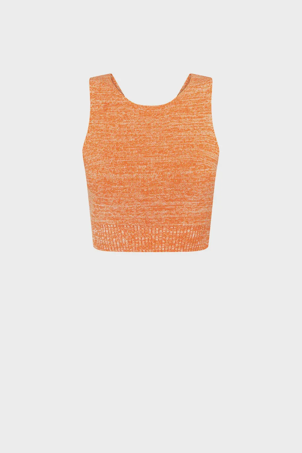 Arnhem Resort Koa Knit Top in Papaya