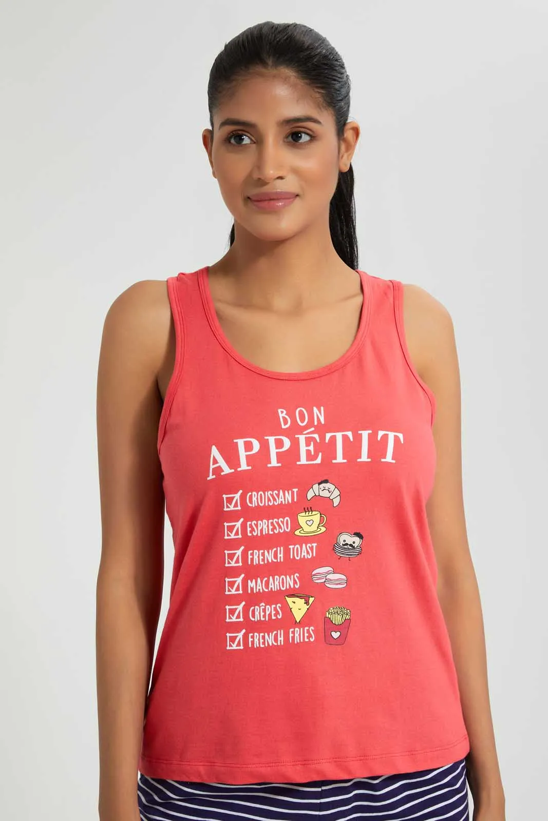 Assorted Printed Cami Set (2 Piece)