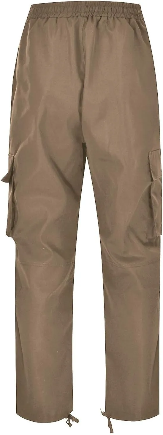 Athletic Joggers Hiking Pants Hat Multi Woven Pocket Foot Rope Solid Pants Street Cargo Gym Hiking Running Sweatpants