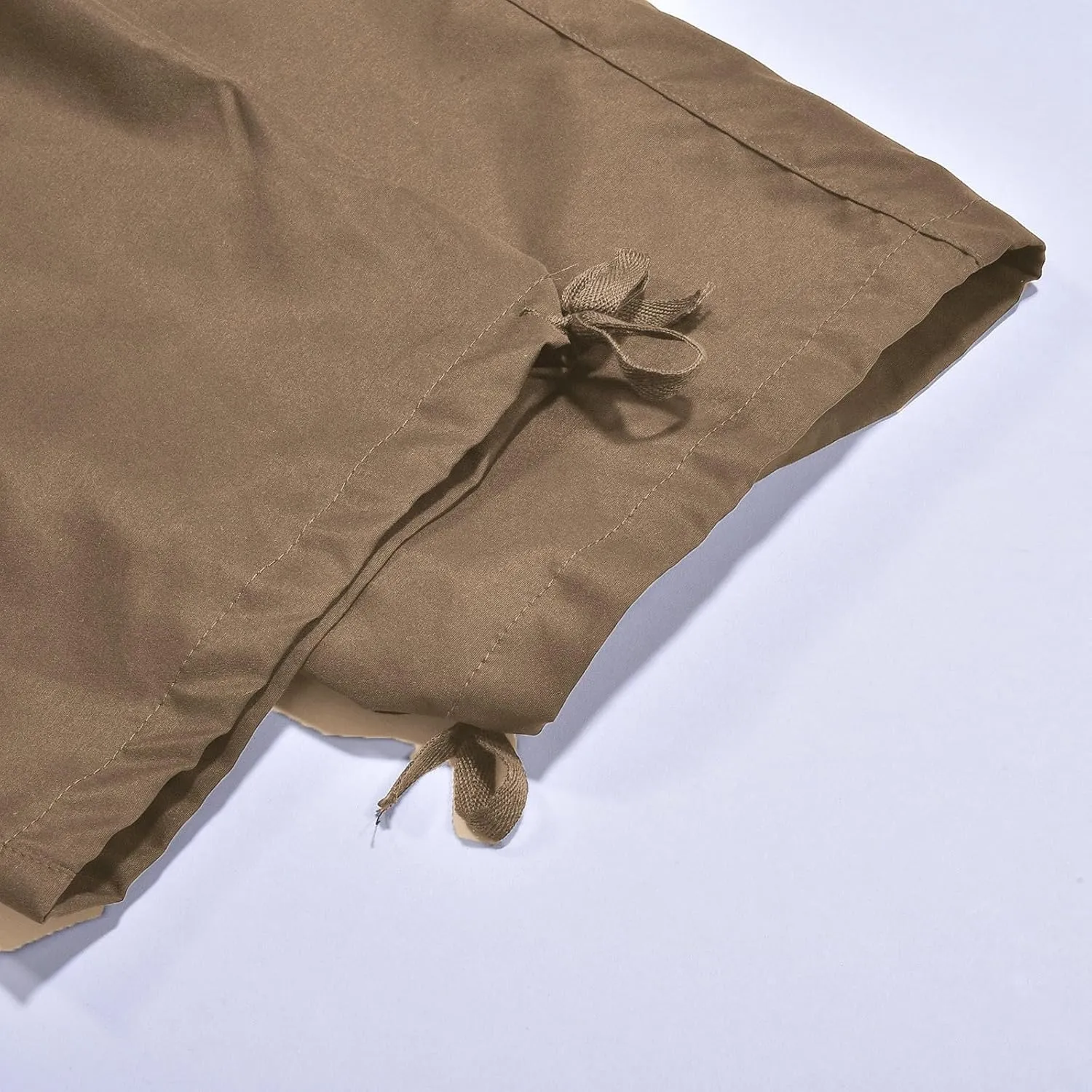 Athletic Joggers Hiking Pants Hat Multi Woven Pocket Foot Rope Solid Pants Street Cargo Gym Hiking Running Sweatpants