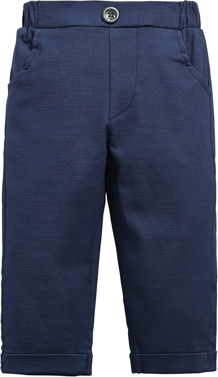 Baby Single and Toddler Boys Stretch Skinny Chino Pants