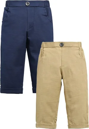 Baby Single and Toddler Boys Stretch Skinny Chino Pants