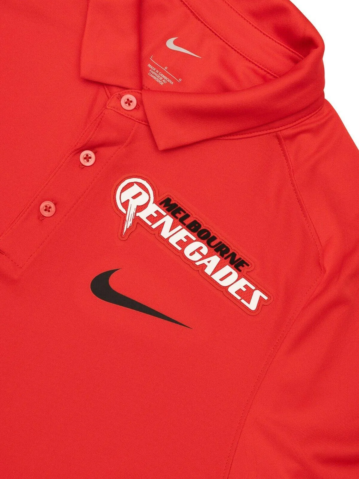 BBL 2021/2022 Cricket Polo Shirt - Melbourne Renegades - Big Bash Cricket T20