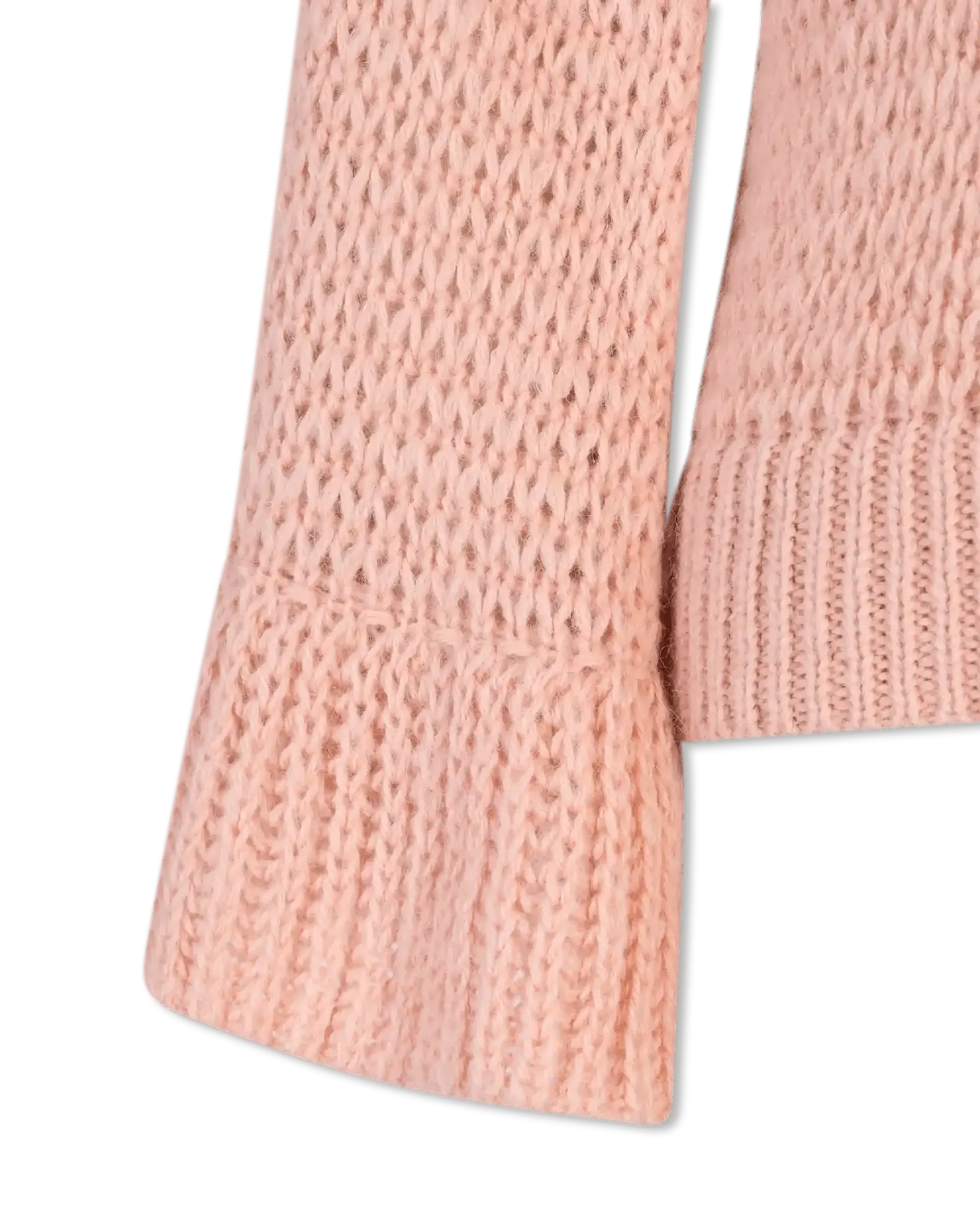 Bell Sleeved Cropped Sweater