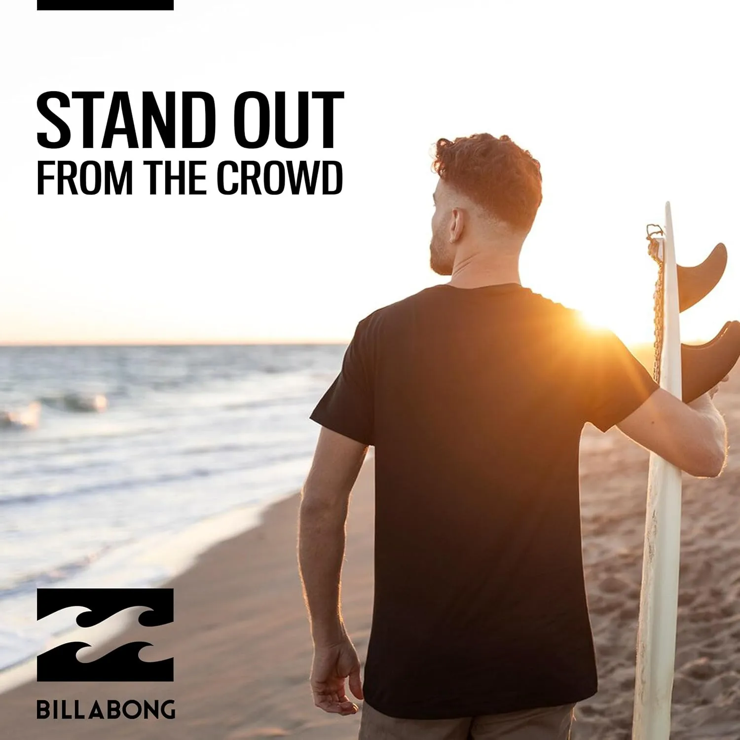Billabong Mens 2 Pack Short Sleeve Lounge Crew Tee Graphic Lounge Wear Crewneck