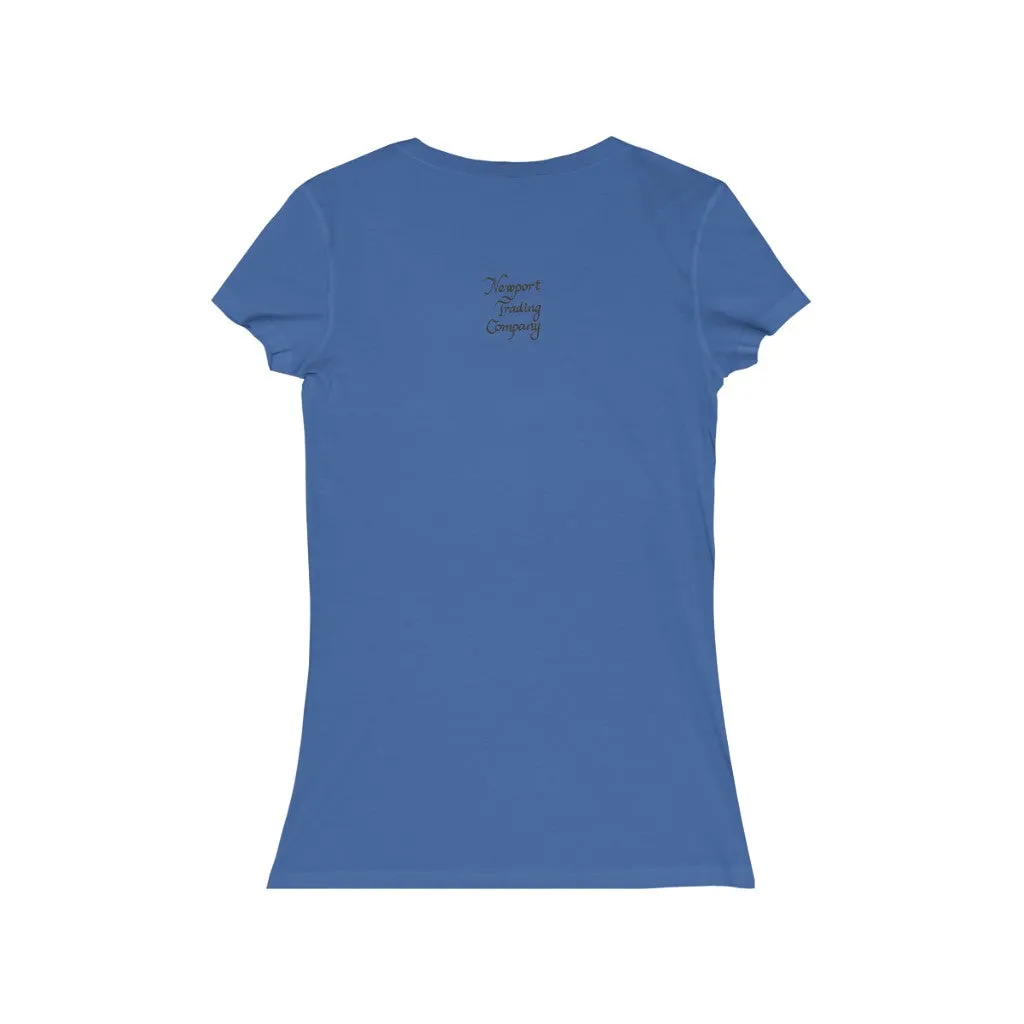 Bird From Art Room 1 - Women's Jersey Short Sleeve V-Neck Tee