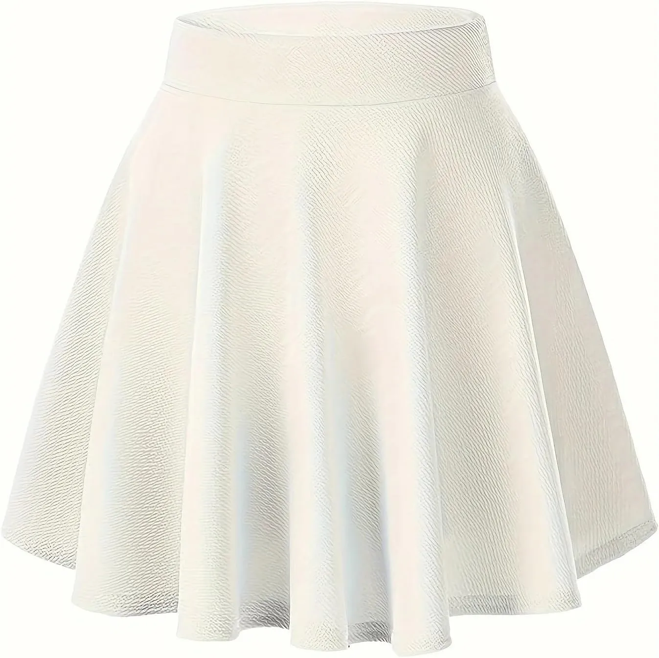 Black Women Pleated Skirts Summer High Waist Zipper Dancing Mini BlackStudent