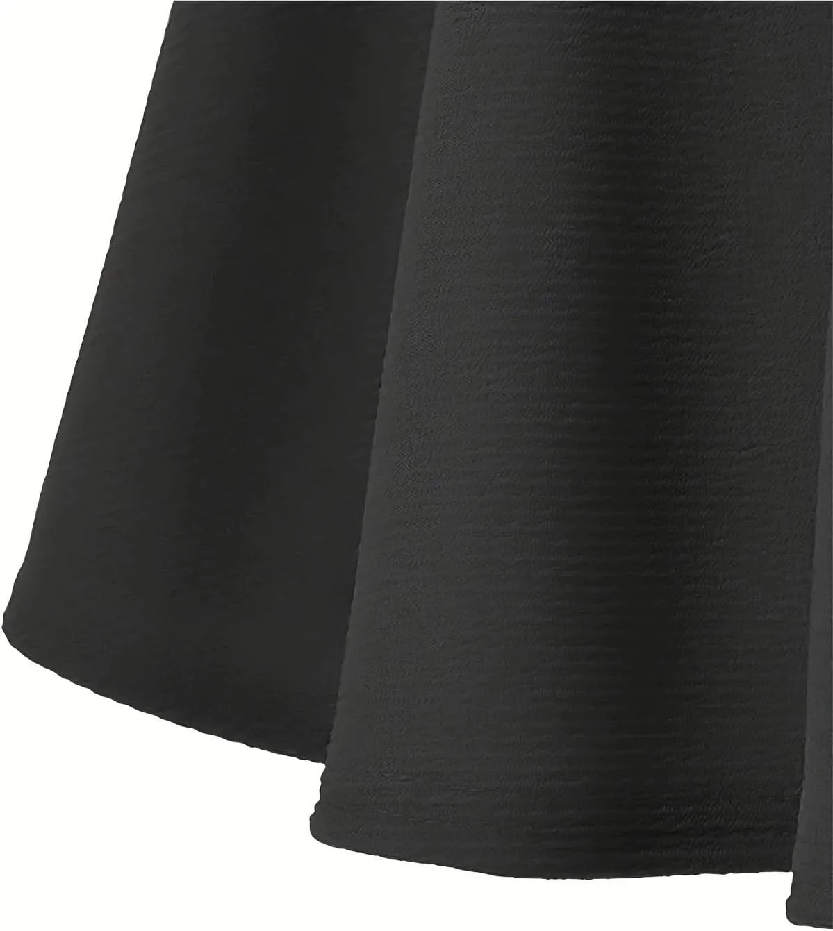 Black Women Pleated Skirts Summer High Waist Zipper Dancing Mini