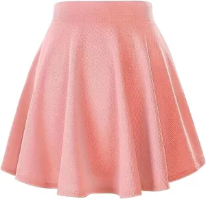 Black Women Pleated Skirts Summer High Waist Zipper Dancing Mini