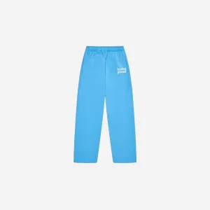 Broken Planet Market Basics Straight Leg Sweatpants Light Blue