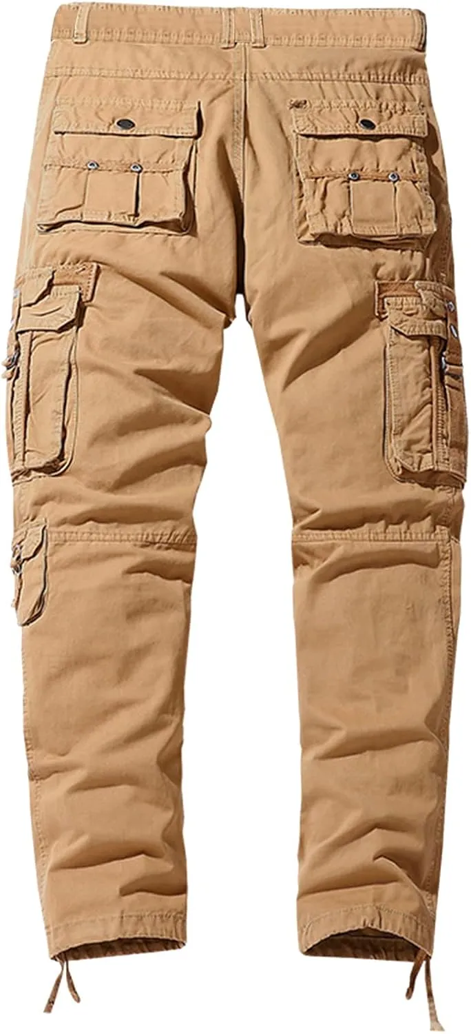 Cargo Pants for Men Joggers Mens Jogger Sweatpants Motocross Dirt Bike Jogger Elastic Waist Pajama Pants with Pockets