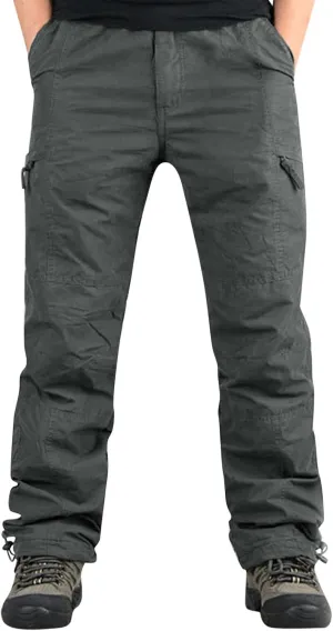 Cargo Sweatpants for Men Big and Tall Casual Jogging Trousers Lightweight Hiking Work Pants Outdoor Pant Winter Pants