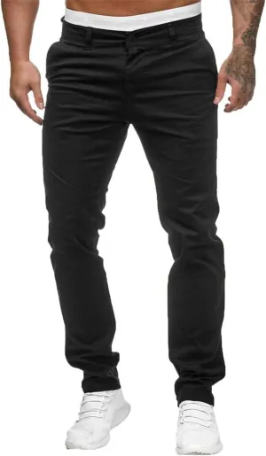 Cathalem Mens Sweatpants,Men's Slim Fit Joggers Pants Athletic Trousers Workout Tapered Sweatpants Running Pants with Pockets