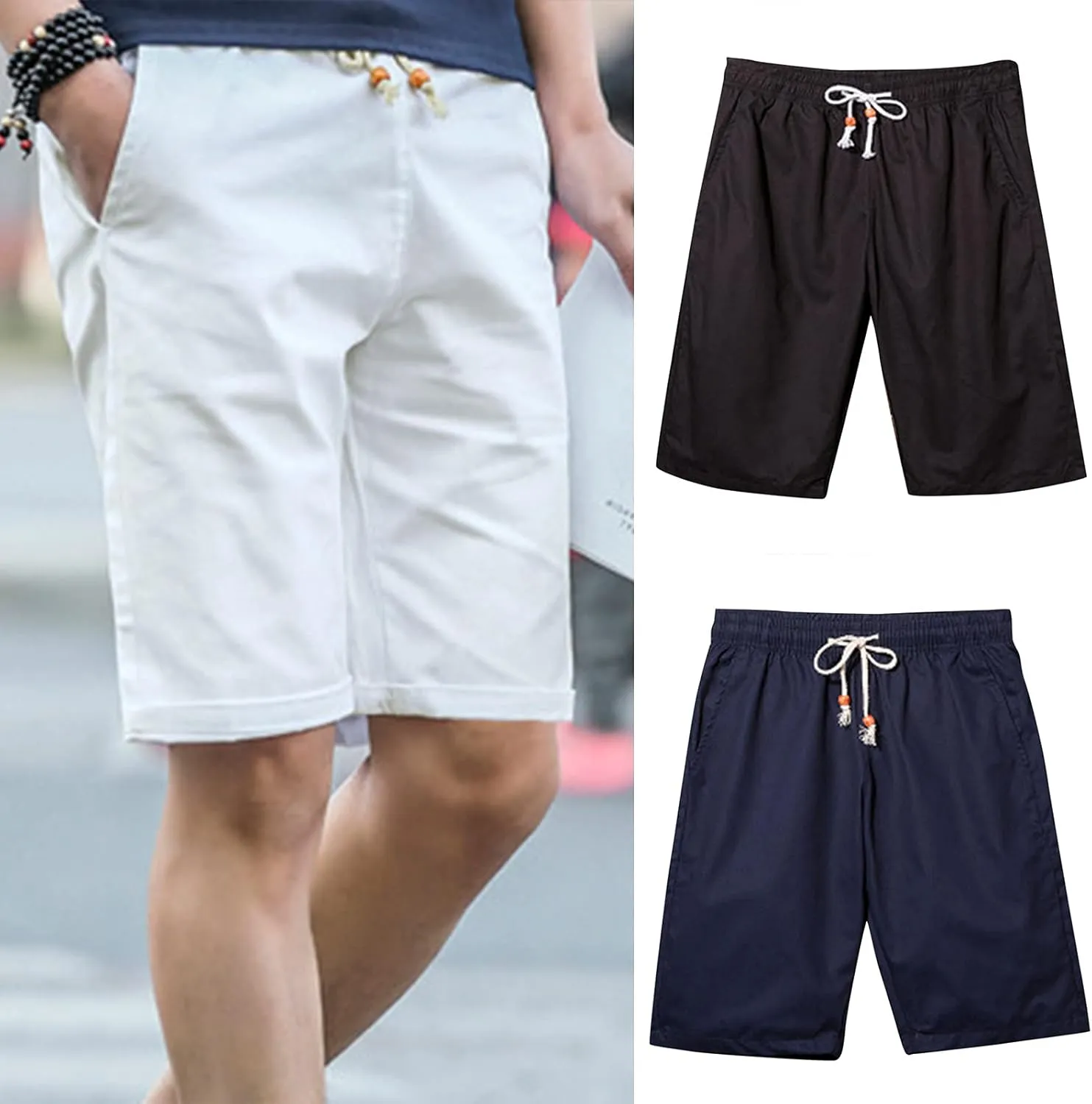 Cathalem Shorts for Men,Athletic Hiking Pants Quick Dry Workout Pants Lightweight Sports Gym Running Short Basketball Pants