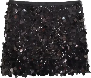 Chic Women's Mini Skirts -Women's Pleated Mini Skirts with Shorts Underneath More for Every Occasion Black