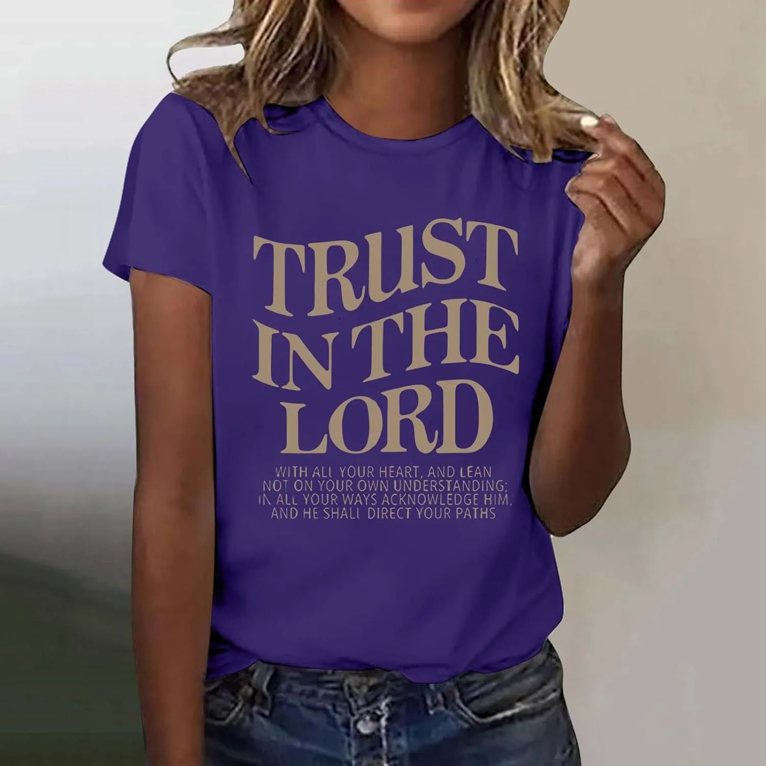 Christian Shirts for Women Love Like Jesus Tshirts Faith T-Shirt Casual Inspirational Short Sleeve Tee Tops