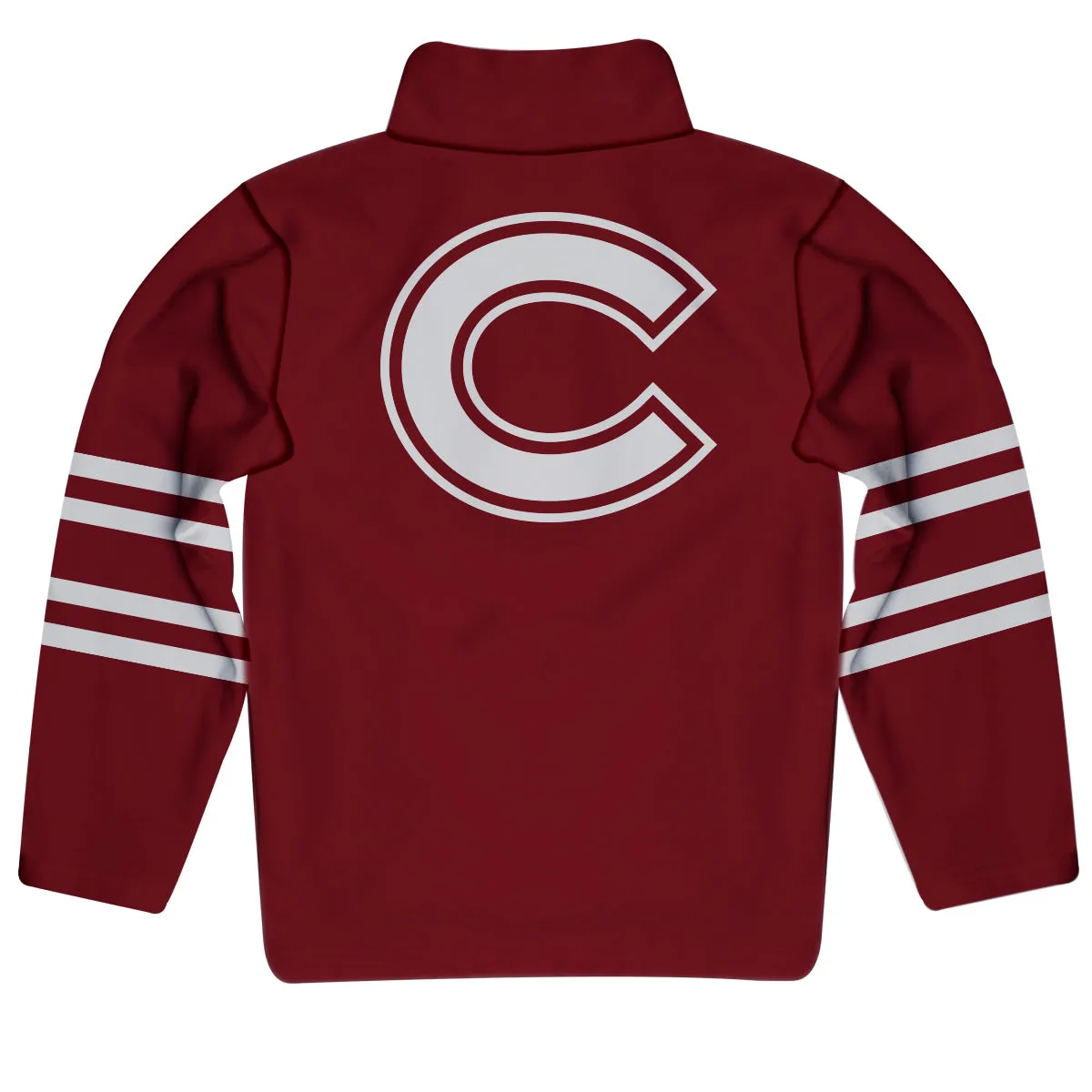 Colgate University Raiders Game Day Maroon Quarter Zip Pullover Sweatshirt for Toddlers and Youth