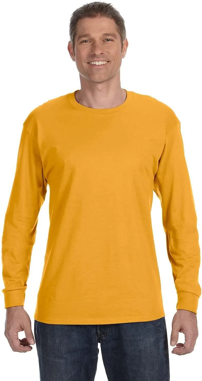 Cotton 6 oz. Long-Sleeve T-Shirt (G240)