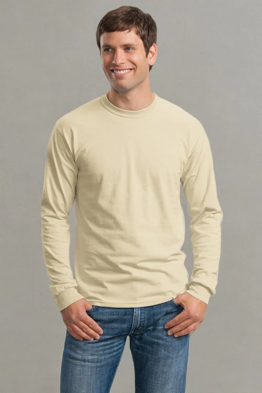 Cotton 6 oz. Long-Sleeve T-Shirt (G240)