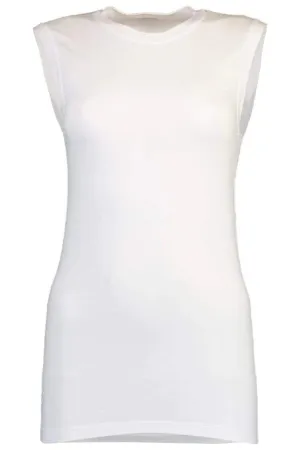 Cotton Sleeveless T-Shirt