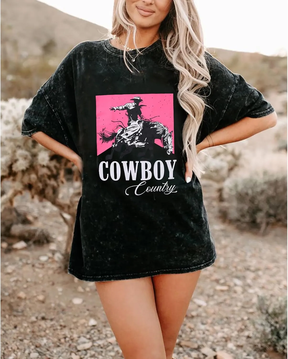 Cowboy Killer Shirt for Women Western Vintage Rodeo T-Shirt Retro Bull Skull Graphic Tee Summer Casual Short Sleeve Top