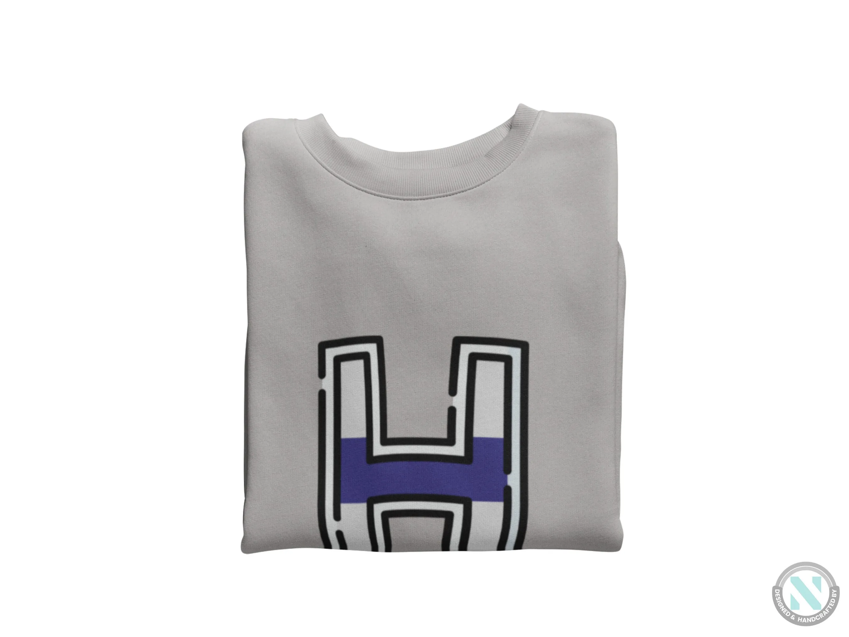 Custom Boy Name and Initial H on Autumn Hoodie, Perfect for Birthday Gifts