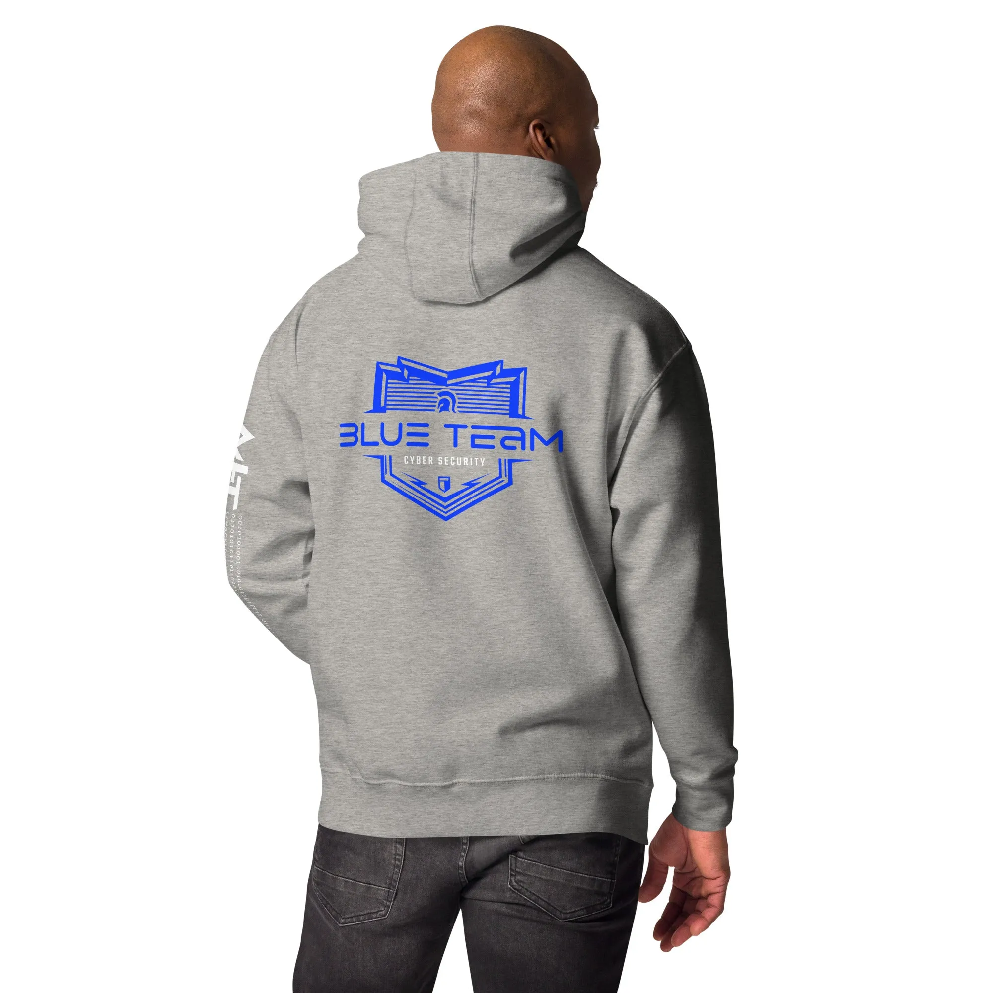 Cyber Security Blue Team V15 - Unisex Hoodie ( Back Print )
