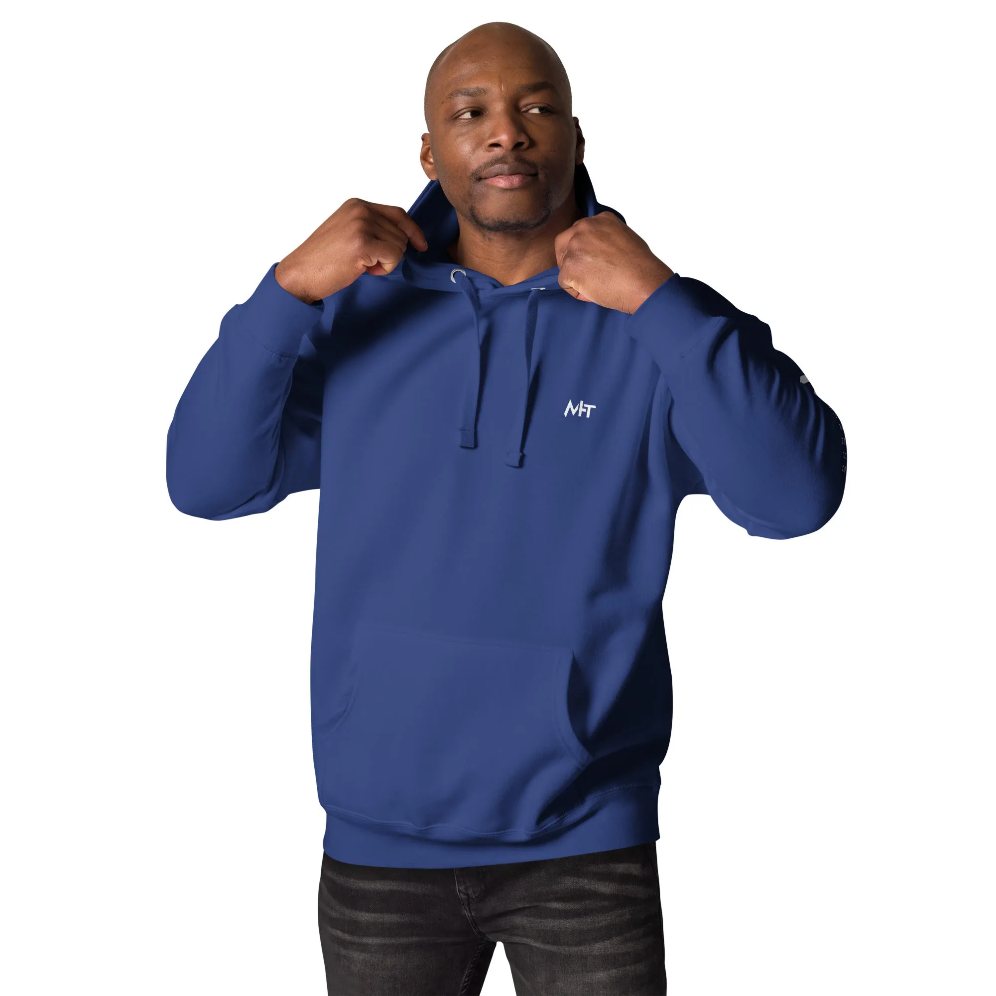 Cyber Security Blue Team V15 - Unisex Hoodie ( Back Print )