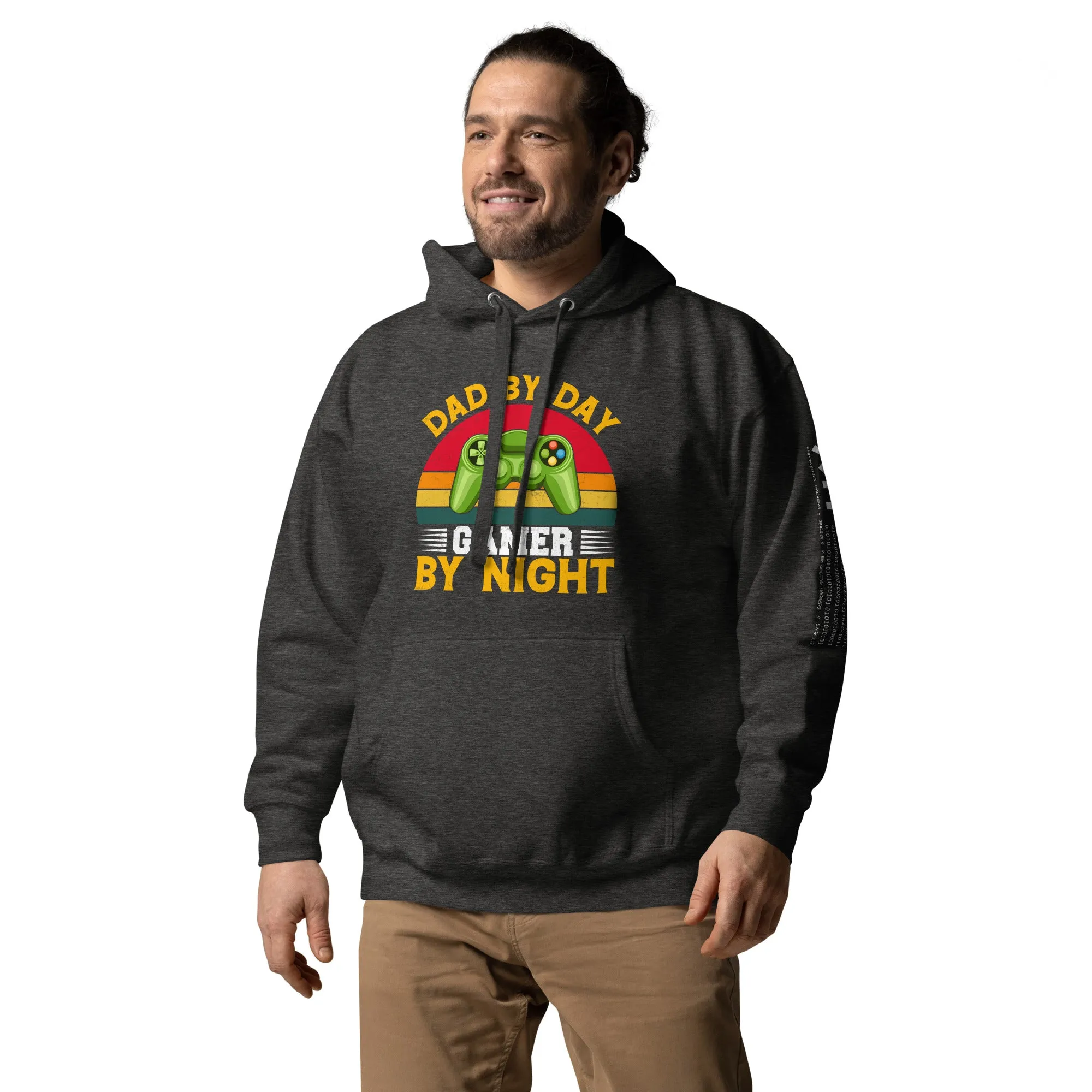 Dad by Day, Gamer by Night Unisex Hoodie