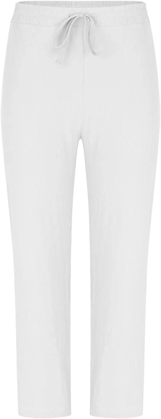 Dgoopd Straight Leg Cargo Sweatpants Men Drawstring Elastic Waist Baggy Cargo Pants with Multi Pockets