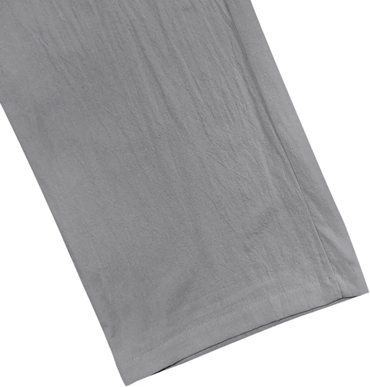 Dgoopd Straight Leg Cargo Sweatpants Men Drawstring Elastic Waist Baggy Cargo Pants with Multi Pockets