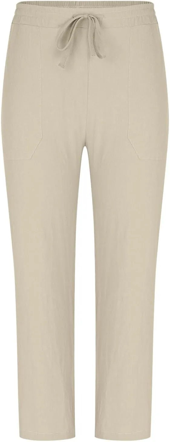 Dgoopd Straight Leg Cargo Sweatpants Men Drawstring Elastic Waist Baggy Cargo Pants with Multi Pockets