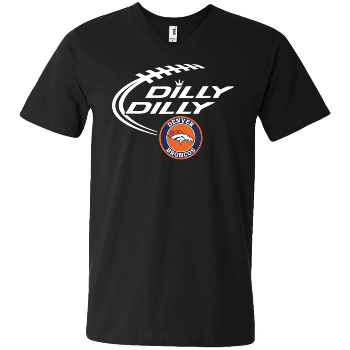 Dilly Dilly Denver Broncos Nfl Football Men V-Neck T-Shirt
