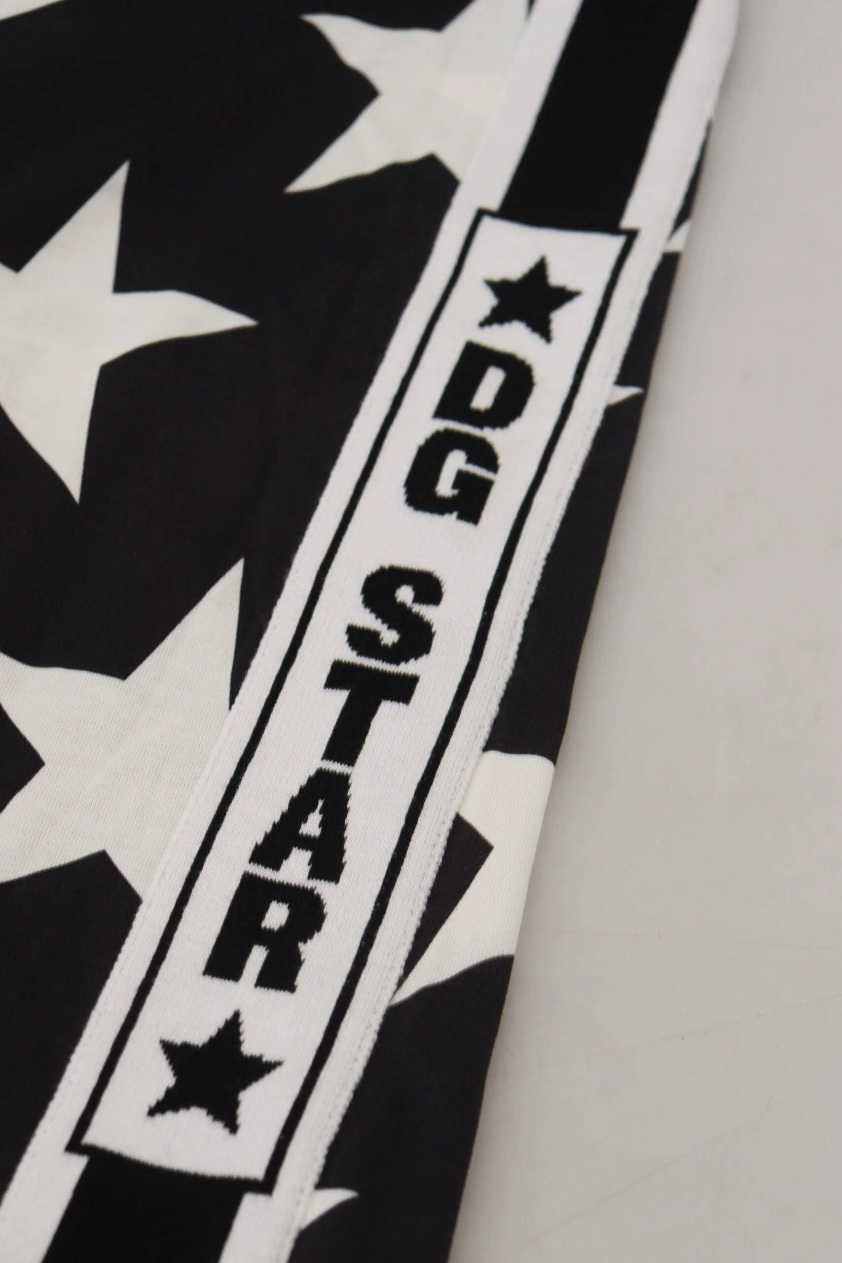 Dolce & Gabbana Black DG Star Logo Print Sleeveless Casual T-shirt