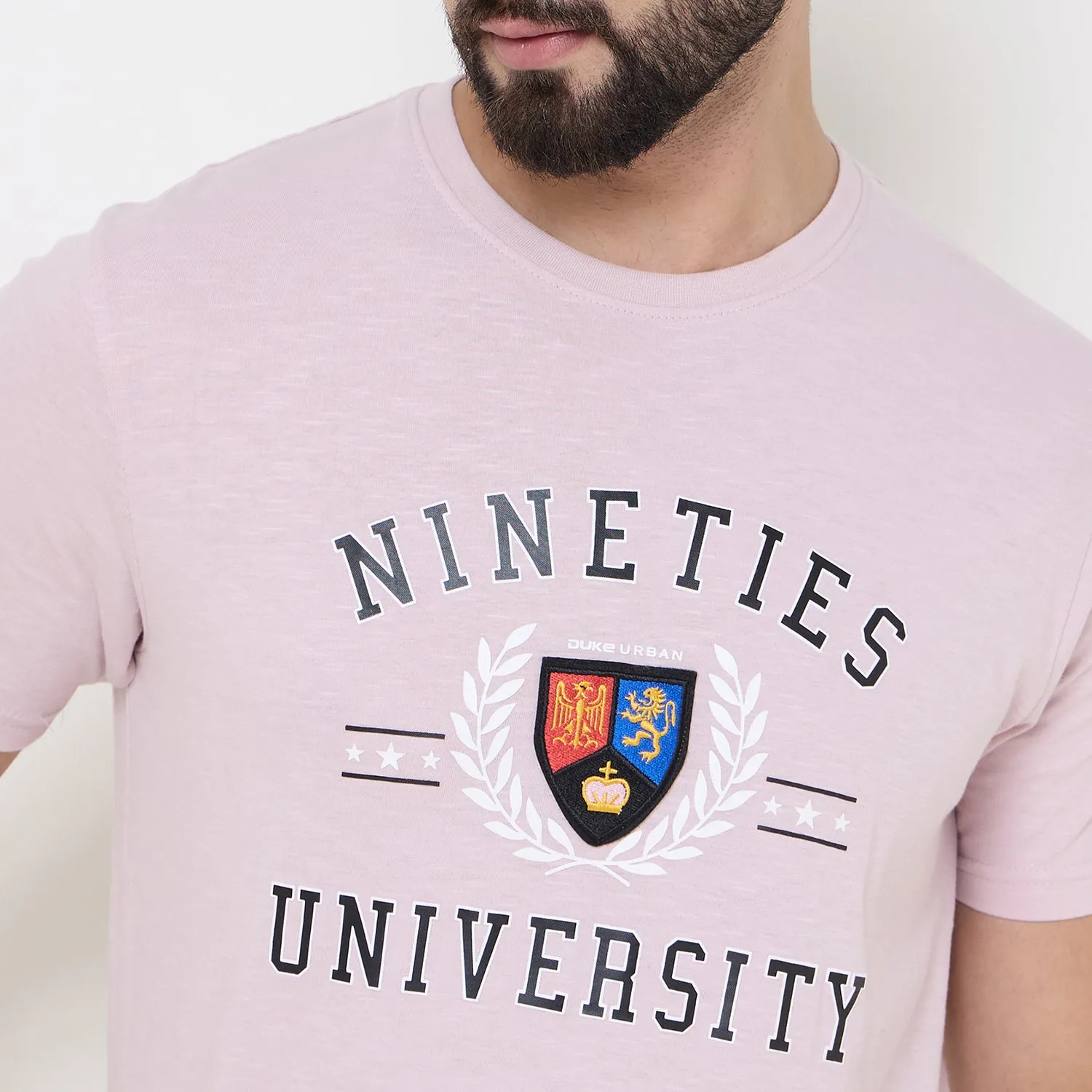 Duke Stardust Men Half Sleeve Cotton Tshirt (LF7145)