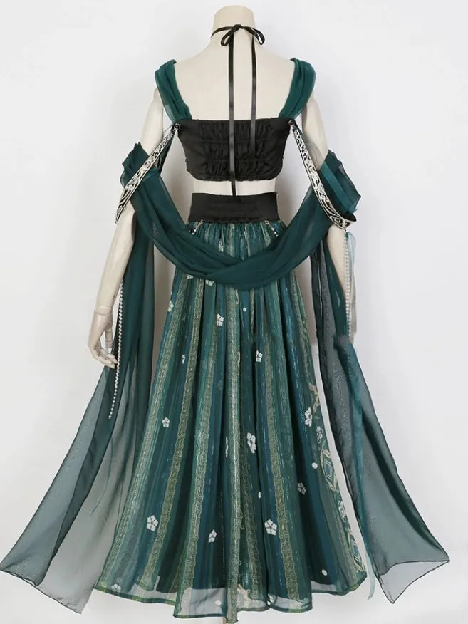 Dunhuang Fairies, Feitian Style Hanfu, Jialan 伽蓝