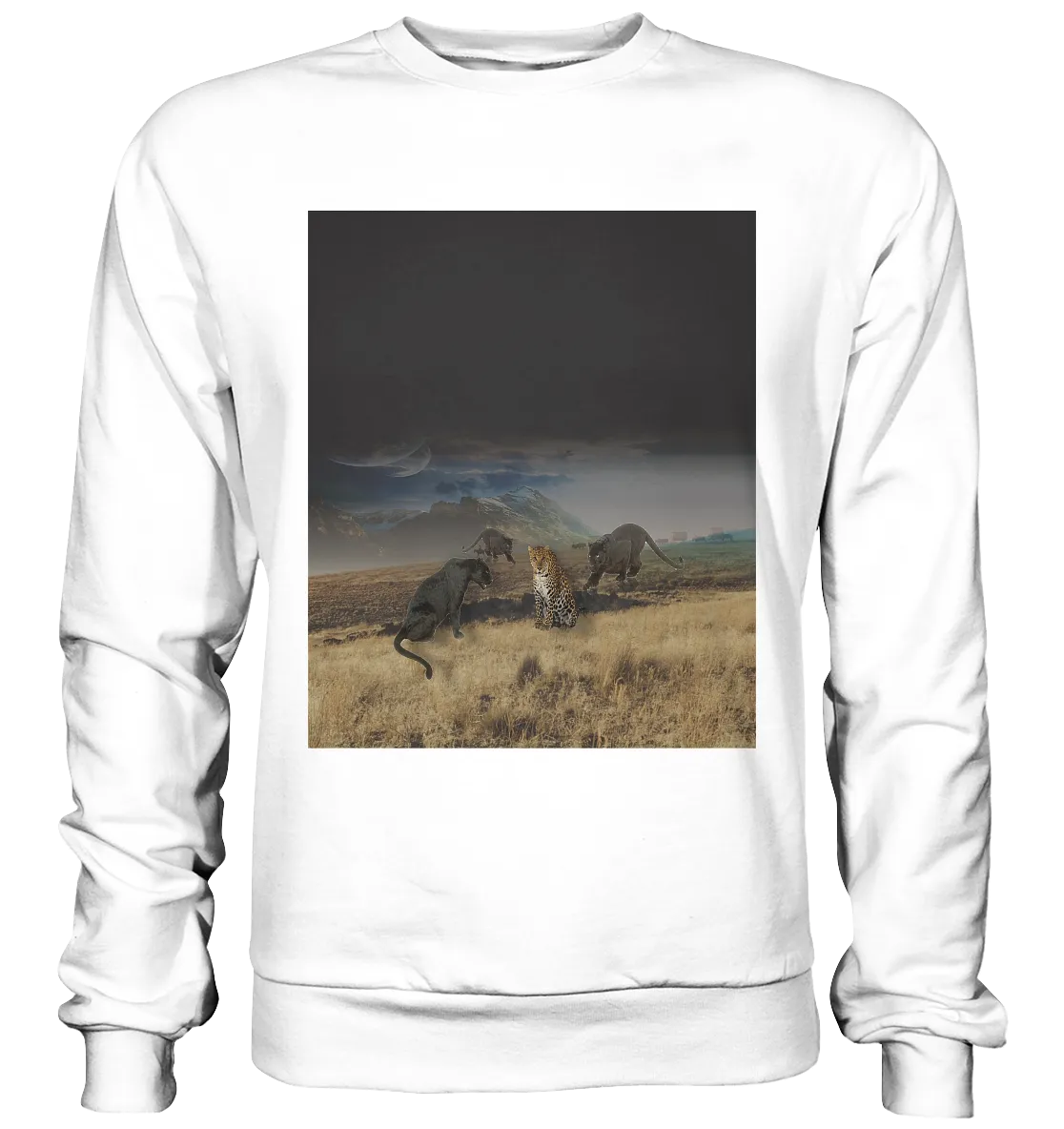 Ein Leopard kann ... - Basic Sweatshirt