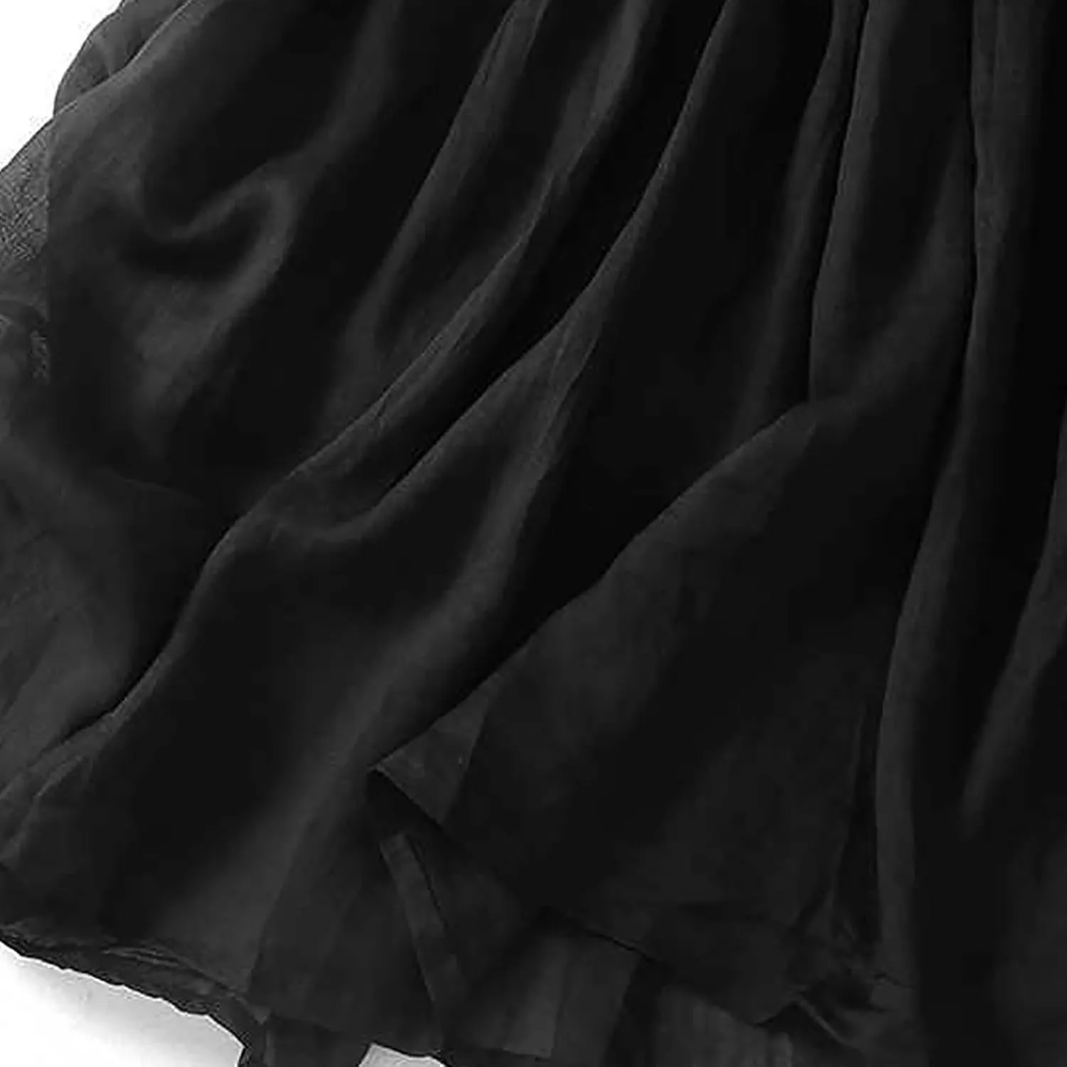 Embroidery Maxi Skirts for Women with Pockets Midi Length Long Skirt Casual Beach Party Holiday Cotton Linen Skirt