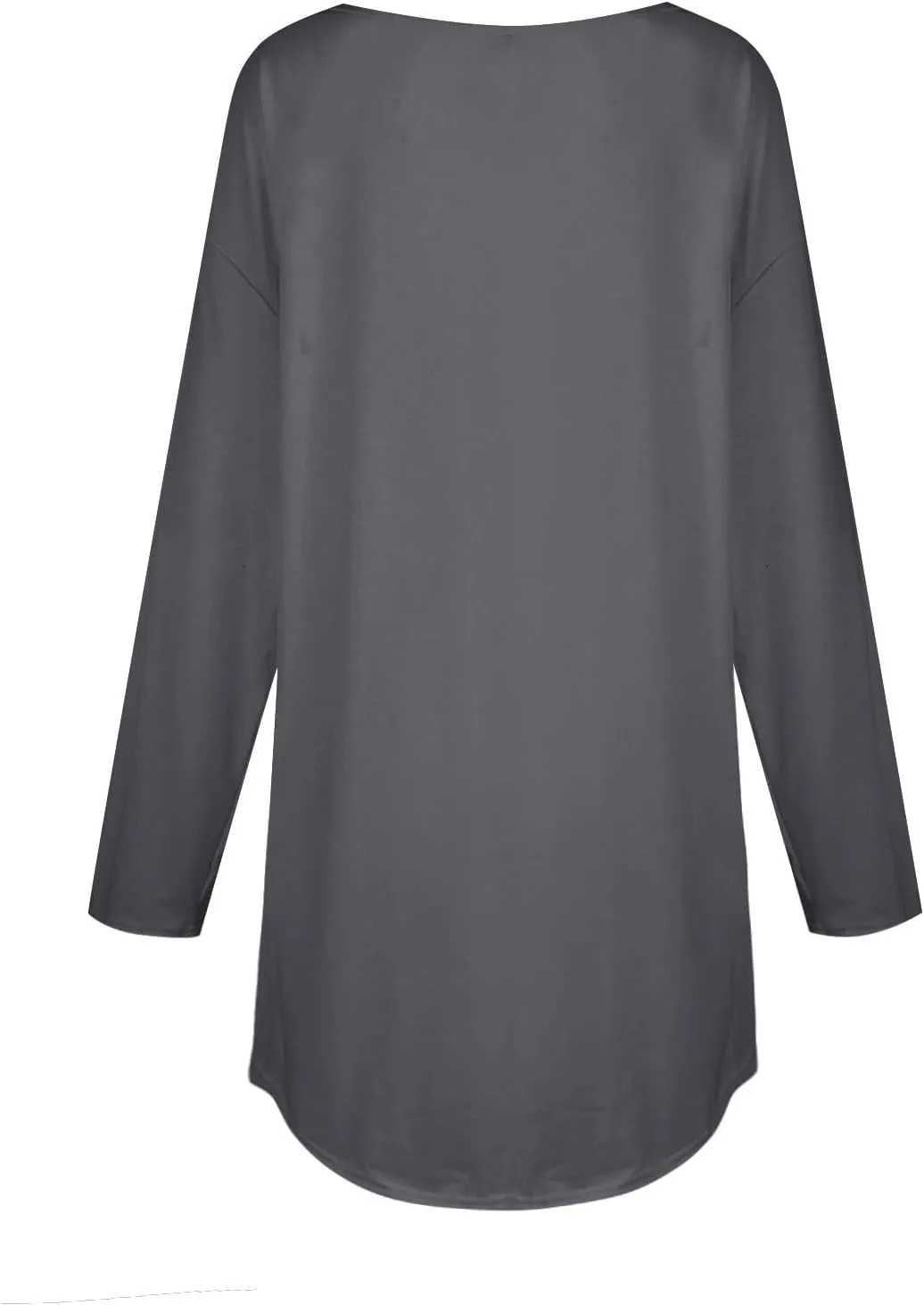 Fall Tops for Women Long Sleeve Round Neck Shirts Basic Tee Casual Top Fall Trendy Tunic Outfits Fitted T Shirts