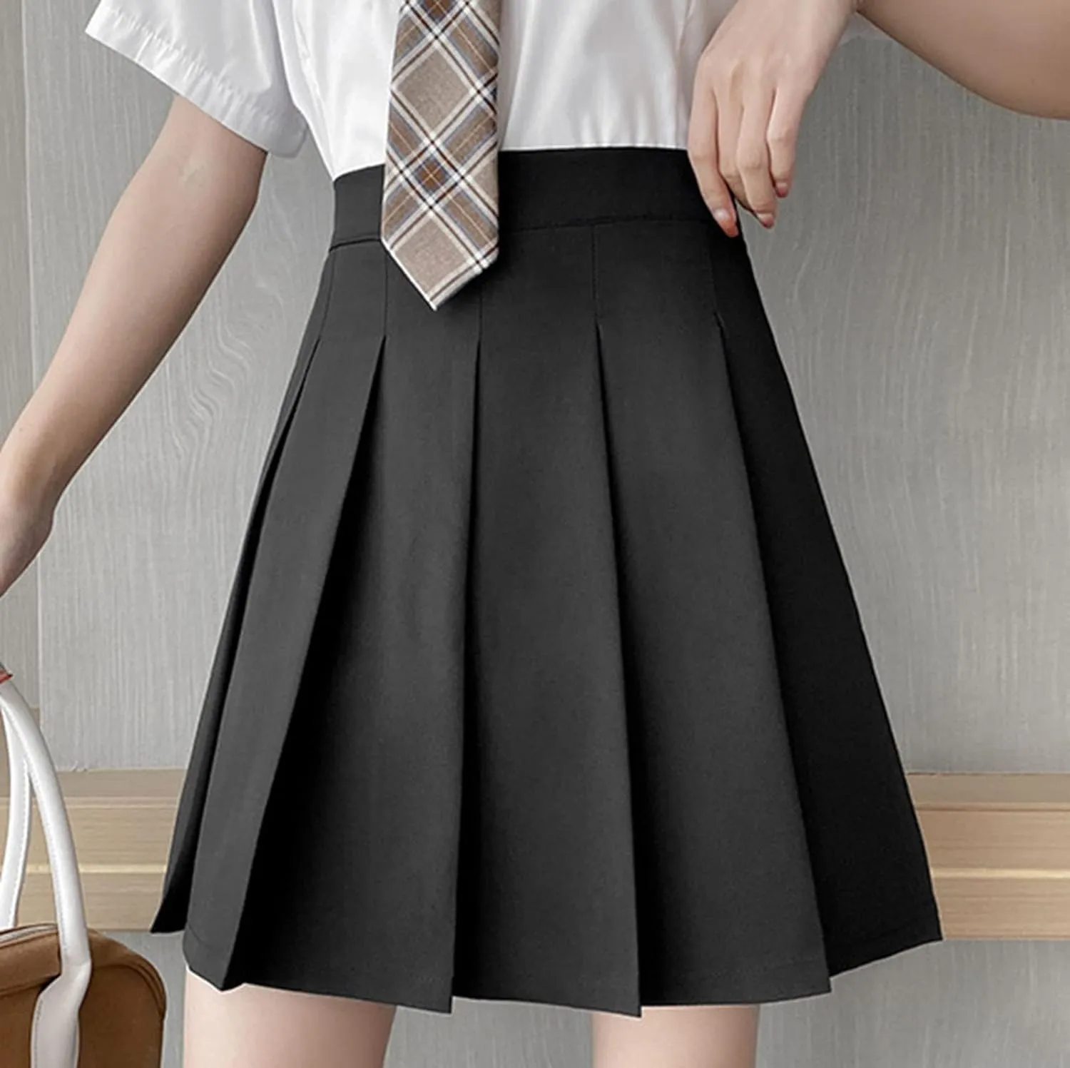 FZYLQY 2025 Womens Girls Pleated Tennis Skirts High Waisted A-line Skirt School Uniform Athletic Golf Skorts with Shorts